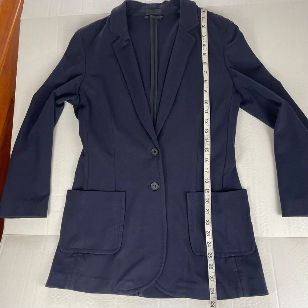 ATM Anthony Thomas Melillo‎ Blazer Jacket Navy Blue Women’s Size Small